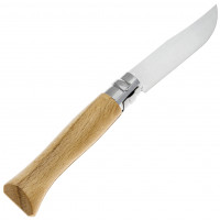 Нож Opinel №9, нержавеющая сталь, рукоять бук Нож Opinel №9, нержавеющая сталь, рукоять бук